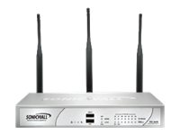 Dell SonicWALL TZ 215 Wireless-N TotalSecure - Dispositif de sécurité - 10Mb LAN, 100Mb LAN, GigE - 802.11a/b/g/n - Bande double 01-SSC-4986
